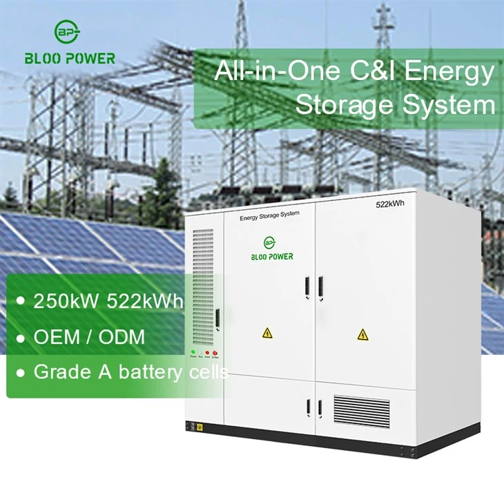 250kW / 522kWh Liquid-Cooled BESS For C&I Energy Storage With Lithium-ion Battery