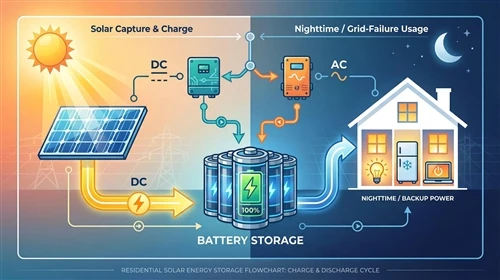 Koji je omjer punjenja stambenih baterija za pohranu energije?